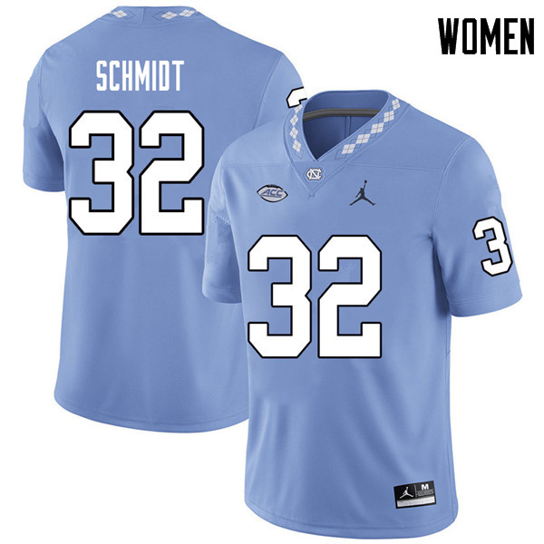 Jordan Brand Women #32 Jacob Schmidt North Carolina Tar Heels College Football Jerseys Sale-Carolina